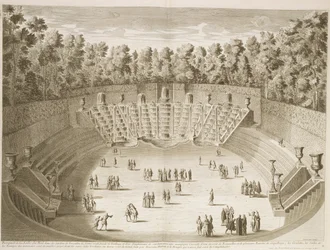 Bosquet du Salle de Bal, Versailles, ca. 1715